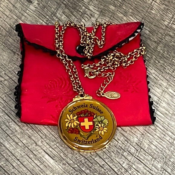 Vintage Schweiz Suisse Switzerland Necklace - Picture 11 of 12